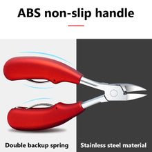 Load image into Gallery viewer, Toe Nail Clippers Nail Correction Thick Nails Ingrown Toenails Nippers Cutters Dead Skin Dirt Remover Pedicure Care Tool