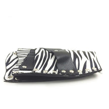 Load image into Gallery viewer, PU Leather Rivet Hair Scissor Bag Clips Bag Hairdressing Barber Scissor Holster Pouch Holder Case with Waist Shoulder Belt