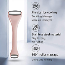 Load image into Gallery viewer, Stainless Steel Dual-ended Facial Massage Roller Face Eye Ice Roller For Puffiness Migraine Pain Relief Beauty SPA SkinCare Tool
