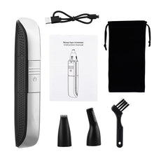 Load image into Gallery viewer, 3 In 1 Electric Hair Beard Nose Eyebrow Trimmer USB Rechargeable Hair Removal Shaver For Men Haircut Razor Tool Machine