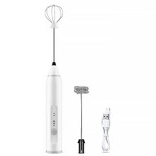 Load image into Gallery viewer, Drink Mixer Portable Rechargeable Electric Milk Frother Foam Maker For Making Latte Milk Cappuccino Egg Stirring Kitchen Tool