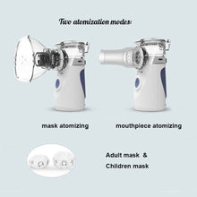 Load image into Gallery viewer, Portable Nebulizer Handheld Nebulizer For Home Daily Use Machine Primatene Mist Inhaler And Atomizer For Travel