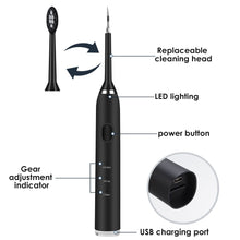 Load image into Gallery viewer, Electric Dental Scaler Teeth Whitening Device Teeth Cleaner Remove Dental Calculus Yellow Teeth Tartar Teeth Cleaning Oral Care