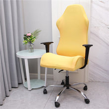 Load image into Gallery viewer, Gaming Chair Covers Computer Desk Chair Slipcover Office Game Reclining Racing Stretch High Back Gamer Swivel Chairs Protector