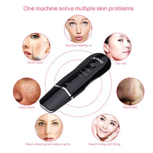 Load image into Gallery viewer, Ultrasonic Skin Scrubber Facial Cleaning Peeling Shovel Lifting Machine + Spa Nano Face Sprayer Steamer