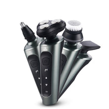Load image into Gallery viewer, 4 In 1 Men's Shaver Beard Nose Trimmer Electric Razor Floating Shaver Head Usb Rechargeable Waterproof Shaving Machine