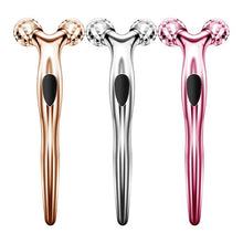 Load image into Gallery viewer, 3D Face lift Roller Massager Massage Instrument 360 Rotate Roller Massager Y Shape For Face Lifting Wrinkle Remover