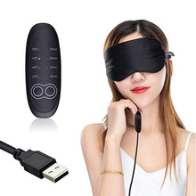 Load image into Gallery viewer, USB Steam Sleeping Eye Mask Shading Mask For Sleep Soft Adjustable Temperature Control Electric Heated Eye Mask to Relieve Eye
