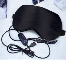 Load image into Gallery viewer, USB Steam Sleeping Eye Mask Shading Mask For Sleep Soft Adjustable Temperature Control Electric Heated Eye Mask to Relieve Eye