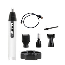 Load image into Gallery viewer, 4 In 1 Mini Portable Nose Ear Eyebrow Trimmer Men's Electric Beard Shaver Rechargeable Cordless Clipper Razor Haircut Machine