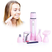 Load image into Gallery viewer, Electric Mini Facial Painless Hair Trimmer Multifunction Hair Removal Face Shaver Portable Remover Epilator Women Beauty Tool