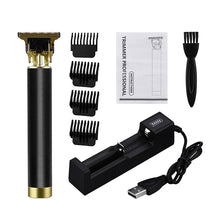Load image into Gallery viewer, Portable Electric Hair Clippers T-blade For Men's Hair Beard Trimmer Barehead Barber Blade Haircut Shaver Styling Machine
