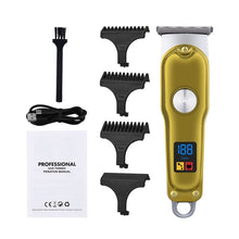 Load image into Gallery viewer, Digital Electric Hair Clippers Portable Hair Trimmer R-Blade Styling Barber Shavers Fast Charging Hair Cutter Machine