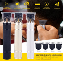 Load image into Gallery viewer, Hair trimmer Barber Haircut Rechargeable hair Clipper Cordless For Men Hair Cutting Machine Beard trimmer 0mm razor shaver