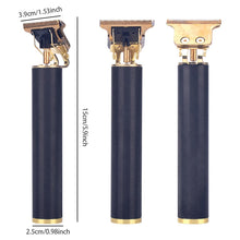 Load image into Gallery viewer, USB Rechargeable T9 Baldheaded Hair Clipper Electric hair trimmer Cordless Shaver Trimmer 0mm Men Barber Hair Cutting Machine
