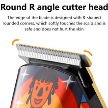 Load image into Gallery viewer, Cordless Fashion Graffiti Trimmer Men Zero Gapped Professional Hair Clipper Scrawl Finish Hair Cutting Machine