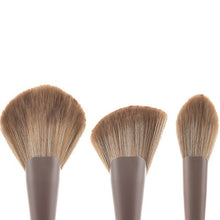 Load image into Gallery viewer, 11pcs Makeup Brushes Set Cone Wooden Handle Foundation Eyeshadow Loose Powder Cosmetic Beauty Kit