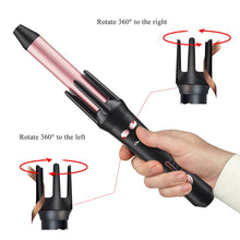 Load image into Gallery viewer, Automatic Curler Electric Curling Iron Ceramic Fast Heat Hair Wave Wand Styling Tool Hair Iron Rotating Curling Iron