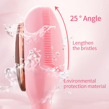 Load image into Gallery viewer, Facial Cleansing Brush Electric Sonic Face Brush For Makeup Removal,Blackhead Remove,Essence Absorption Face Massager