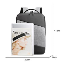 Load image into Gallery viewer, Man Backpack Multifunction USB Charging Bag Portable Waterproof Rucksack Male For Laptop 15.6 Inch Business Casual Backbag