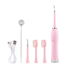 Load image into Gallery viewer, Portable Electric Dental Calculus Remover Toothbrush Sonic Tartar Removal Teeth Whitening Cleaning Oral Hygiene Tools