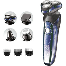 Load image into Gallery viewer, 4 in 1 Electric Shaver Hair Clippers Men's Rotary Shavers Rechargeable Razors Beard Nose Hair Trimmer Shaving Grooming Sets