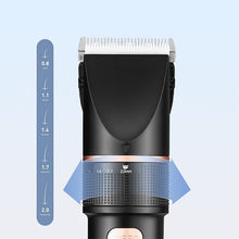Load image into Gallery viewer, Portable Electric Hair Clipper Rechargeable Trimmer Titanium Ceramic Blade Salon Men Hair Cutting Barber Machine LCD Display