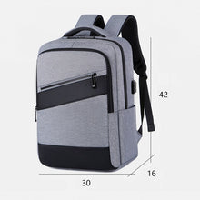 Load image into Gallery viewer, Backpack For Men Multifunctional Man's Business Bag USB Charging Waterproof Rucksack Male For Laptop Trolley Strap Design