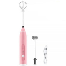 Load image into Gallery viewer, Drink Mixer Portable Rechargeable Electric Milk Frother Foam Maker For Making Latte Milk Cappuccino Egg Stirring Kitchen Tool