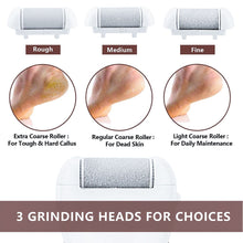 Load image into Gallery viewer, Electric Foot File Two-Speed Adjustment Pedicure Tools Dead Skin Callus Remover USB Foot Grind Machine Portable Foot Care Tool