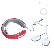 Load image into Gallery viewer, Electric Neck Massager Pulse Back 6 Modes Heating Shoulder EMS Muscle Massage Trainer Relaxation Pain Relief Physiotherapy Tools