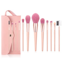 Load image into Gallery viewer, 12pcs Nude Pink Makeup Brushes Kit Beauty Make Up Tool Loose Powder Concealer Blush Eyeshadow Brush Cosmetic Set