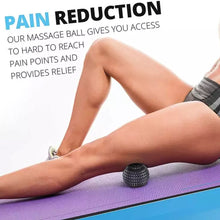 Load image into Gallery viewer, Electric Vibrating Massage Ball Sport Fitness Foot Pain Relief Plantar Facilities Reliever Gym Home Training Yoga Massager Ball