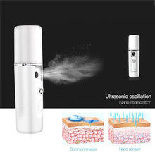 Load image into Gallery viewer, 6 In 1 Electric Facial Blackhead Remover Vacuum Suction Pore Removal Deep Cleaning Face Cleanser +Nano Facial Steamer Sprayer