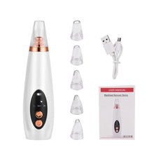 Load image into Gallery viewer, 6 In 1 Electric Facial Blackhead Remover Vacuum Suction Pore Removal Deep Cleaning Face Cleanser Household Beauty Tools