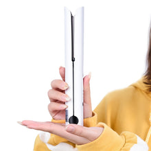Load image into Gallery viewer, Rechargeable Hair Straightener Cordless Flat Iron Curler Ceramic Heating Portable Straightening Curling For Home Traveling Tools