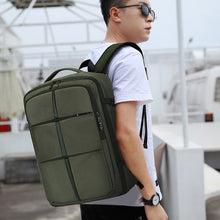 Load image into Gallery viewer, Large-capacity Men's Backpack Multifunction USB Charging Bagpack Male Business Bag For Laptop 17.6 Inch Expandable Rucksack