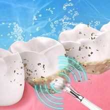 Load image into Gallery viewer, Electric Toothbrush Teeth Whiten Cleaning Tool Kit With 3 Brush Heads Remove Calculus Plaque Tartar Yellow Teeth Smoke Stains