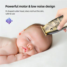 Load image into Gallery viewer, Chargeable Electric Hair Cutting Machine Hair Beard Clipper Men's Shaver Mute Trimmer Barber Professional hair Clipper