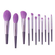 Load image into Gallery viewer, 11pcs Makeup Brushes Sets Tools Cosmetic Powder Contour Blush Lip Eyeshadow Concealer Facial Foundation Brush Kit