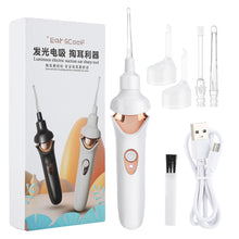 Load image into Gallery viewer, Electric Cordless Ear Pick Safe Vibration Painless Ear Cleaner Remover Spiral Ear Cleaning Device Dig Wax Personal Care Tool