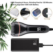 Load image into Gallery viewer, Electric Foot File For Heels Grinding Pedicure Tools Professional Foot Care Tool Kit Dead Hard Skin Callus Remover
