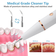 Load image into Gallery viewer, Ultrasonic Dental Cleaner Set Dental Calculus Scaler Electric Sonic Oral Teeth Tartar Remover Plaque Stains Cleaner Teeth Tool