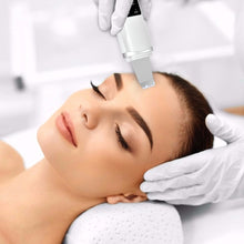 Load image into Gallery viewer, Ultrasonic Skin Scrubber Deep Cleaning Face Scrubber Vibrating Facial Cleansing Skin Spatula Peeling Beauty Instrument Device