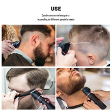 Load image into Gallery viewer, Electric Hair Clipper Usb Hair Trimmer Titanium Ceramic Blade Men Kids Cordless Hair Cutting Barber Machine Lcd Display