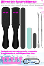Load image into Gallery viewer, Professional Pedicure Tools Set 23 in 1 Stainless Steel Foot Care Kit Foot Rasp Dead Skin Remover Pedicure Kit for Women Salon