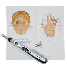 Load image into Gallery viewer, New Electric Acupuncture Magnet Treatment Heal Massage Pen Meridian Energy Pen Monitor Electric Meridians Laser
