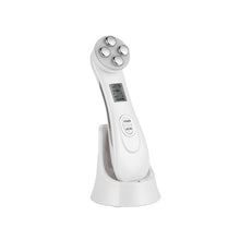 Load image into Gallery viewer, Multifunctional EMS Electroporation Professional Beauty Instrument RF Radio Facial Skin Care Frequency Beauty Massager Device (White)