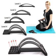 Load image into Gallery viewer, Magic Back Stretcher Lumbar Support Massage Device For Upper And Lower Back Pain Relief Chiropractic