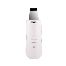 Load image into Gallery viewer, Ultrasonic Ion Deep Clean Skin Scrubber Pore Cleaner Exfoliating Blackhead Remover USB Rechargeable Face Lift Peeling Shovel